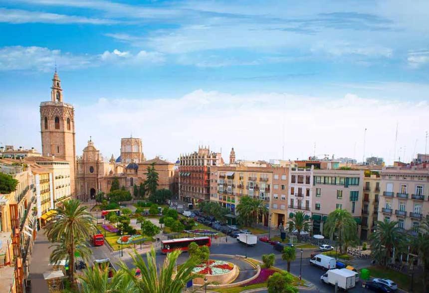 Apartamento Turistico Lux Center Valencia Exteriör bild