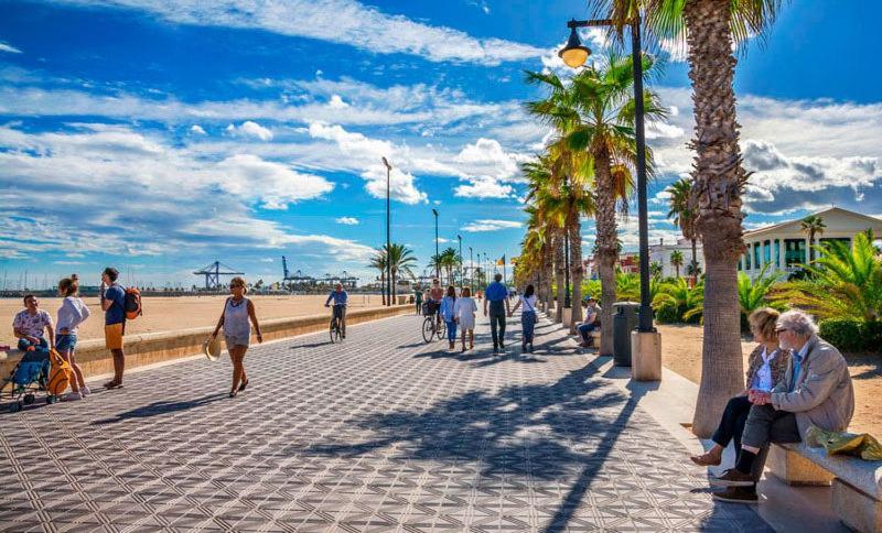 Apartamento Turistico Lux Center Valencia Exteriör bild